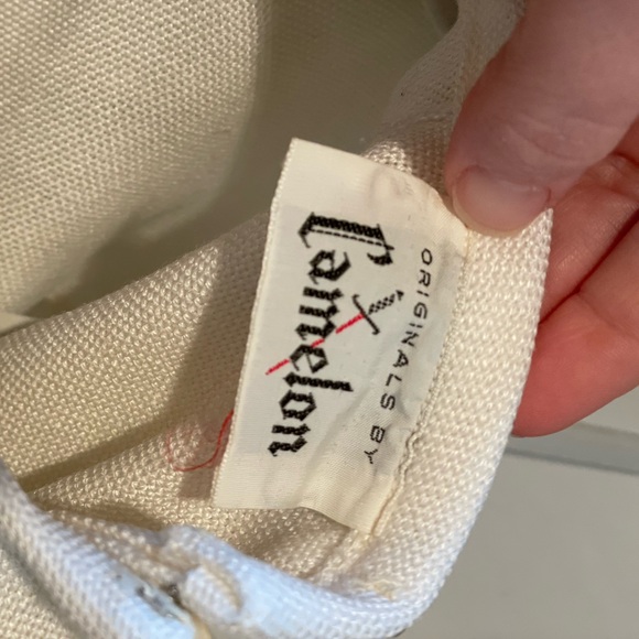 True Vintage 50s-60s Back-Button Blouse - Picture 4 of 6